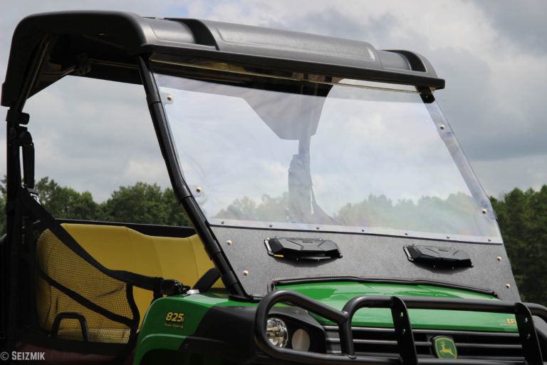 Seizmik #25030 Windshield Versa-Vent (Uncoated Poly & ABS) – John Deere Gator XUV/HPX - JT Cycle & ATV