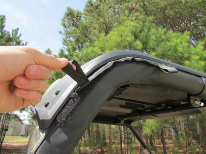 Seizmik #04024 Soft Rear Dust & Window Panel – Yamaha Viking - JT Cycle & ATV