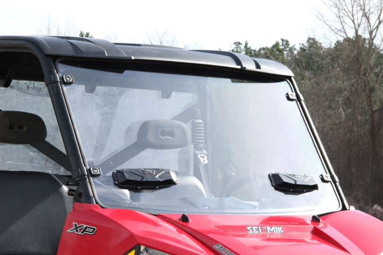 Seizmik #25025 Windshield Versa-Vent (Uncoated Poly) – Polaris Mid-Size Pro-Fit Ranger 2015+ - JT Cycle & ATV