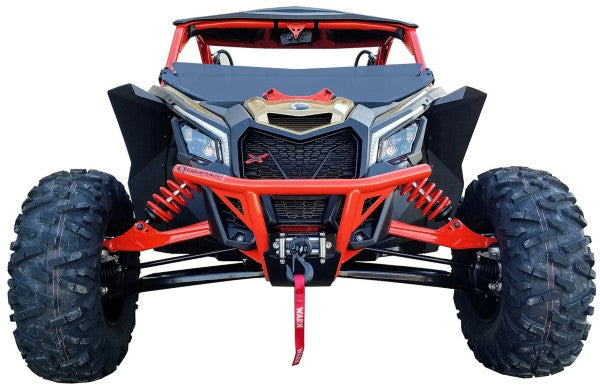 SPIKE OVER FENDERS FENDER FLARES BLK SET of 4 Front & Rear Can Am Maverick X3 - JT Cycle & ATV