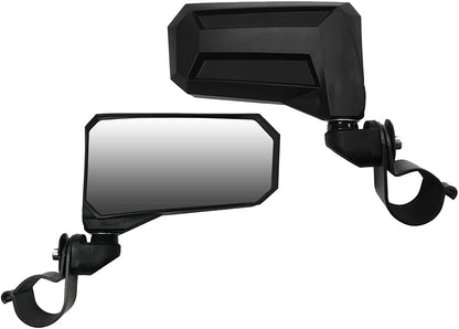 Spike Power Sports RE-FLEX Adjustable Side View Mirrors Set 1.625"-1.75" CLAMP (PAIR) - JT Cycle & ATV