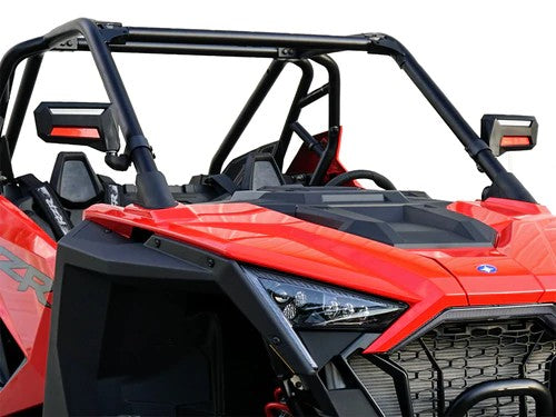 Spike Power Sports RE-FLEX Adjustable Side View Mirrors Set Pro Fit Polaris CLAMP (PAIR) - JT Cycle & ATV