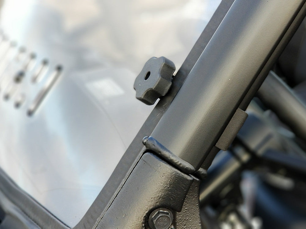 Polaris Ranger Full-Size Pro-Fit Cage XP900 XP 900 2013+ Scratch Resistant Multi-Vent Windshield By Spike