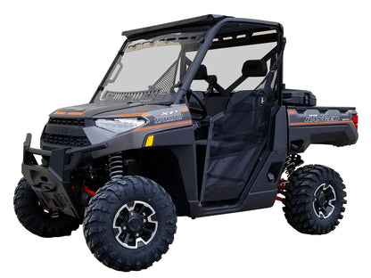 Polaris Ranger Full-Size Pro-Fit Cage XP900 XP 900 2013+ Scratch Resistant Multi-Vent Windshield By Spike