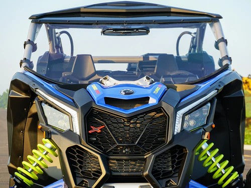 Spike Power Sports Can-Am Maverick X3 Venting Windshield With Hard Coat - JT Cycle & ATV