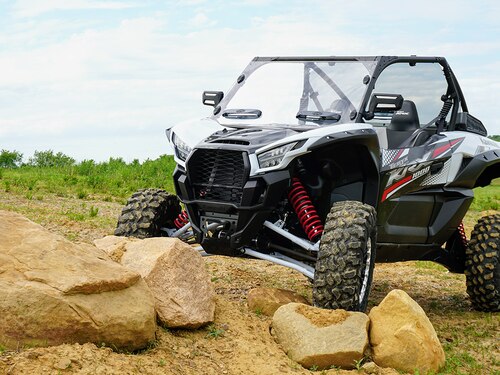 Spike Power Sports KAWASAKI KRX FULL VENTED TRR WINDSHIELD-HC