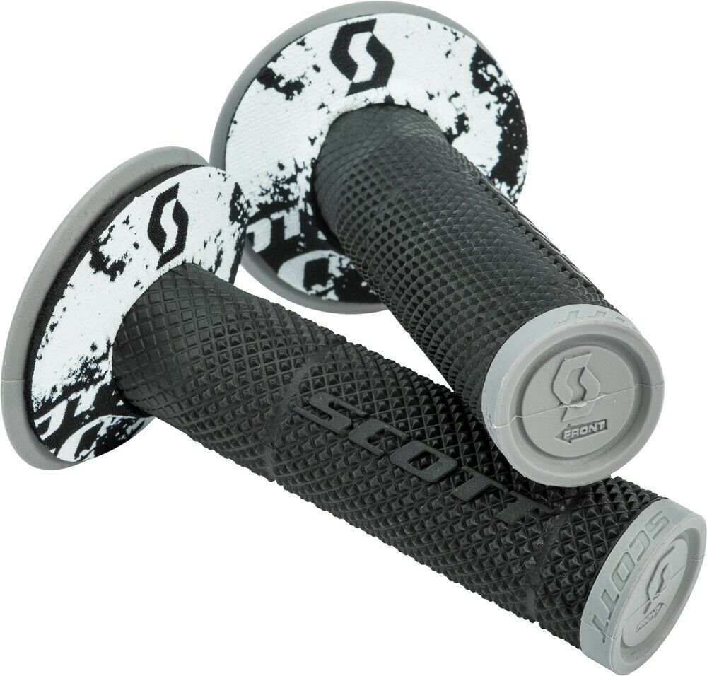 Scott SX II SX2 Hand Grips -ALL COLORS- Dirt Bike Motocross MX Includes Donuts for Twist Throttle