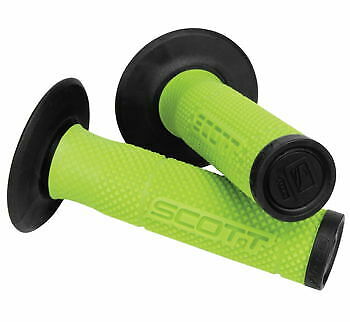 Scott SX II SX2 Hand Grips -ALL COLORS- Dirt Bike Motocross MX Includes Donuts for Twist Throttle