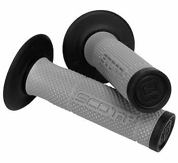 Scott SX II SX2 Hand Grips -ALL COLORS- Dirt Bike Motocross MX Includes Donuts for Twist Throttle
