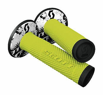 Scott SX II SX2 Hand Grips -ALL COLORS- Dirt Bike Motocross MX Includes Donuts for Twist Throttle