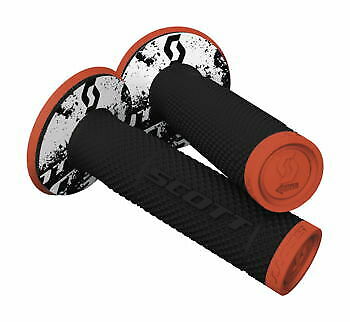 Scott SX II SX2 Hand Grips -ALL COLORS- Dirt Bike Motocross MX Includes Donuts for Twist Throttle
