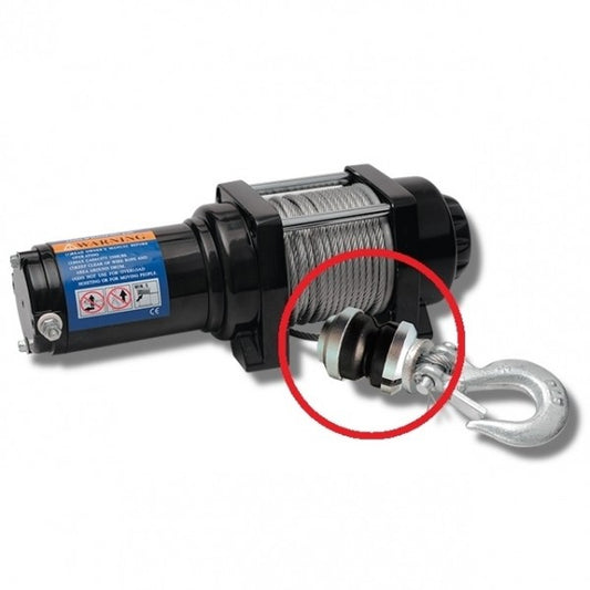 RUBBER WINCH BUMPER CABLE HOOK SHOCK ABSORBER - JT Cycle & ATV