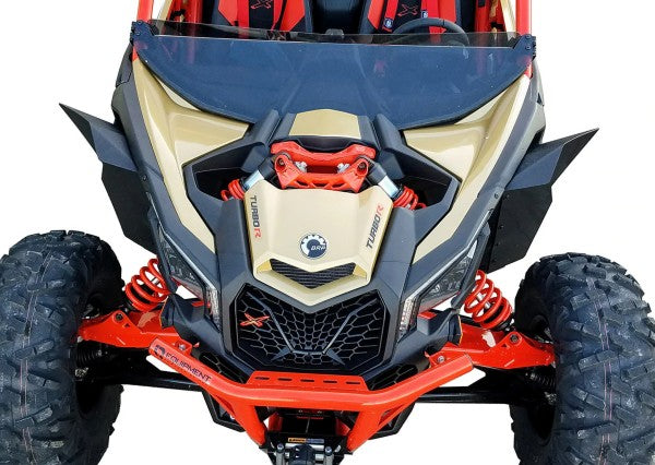 SPIKE OVER FENDERS FENDER FLARES BLK SET of 4 Front & Rear Can Am Maverick X3 - JT Cycle & ATV