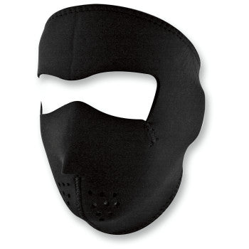 Zan Headgear WNFM114 Neoprene Full-Face Mask Solid Black - JT Cycle & ATV