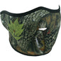 Zan Headgear WNFM238H Neoprene Half Face Mask, Forest Camo - JT Cycle & ATV
