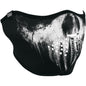 Zan Headgear WNFM409H Neoprene Half Face Mask, Ghost Skull - JT Cycle & ATV