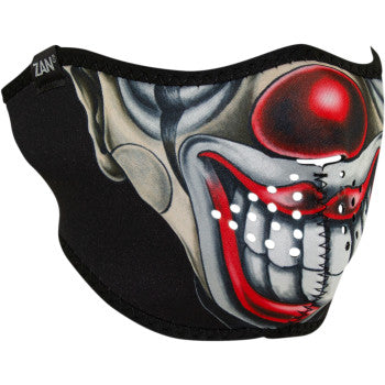 Zan Headgear WNFM411H Neoprene Half Face Mask, Chicano Clown - JT Cycle & ATV